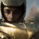 Paul Atreides (Timothée Chalamet) fights with the Fremen.